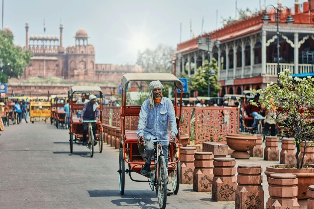 delhi red fort jama masjid trips